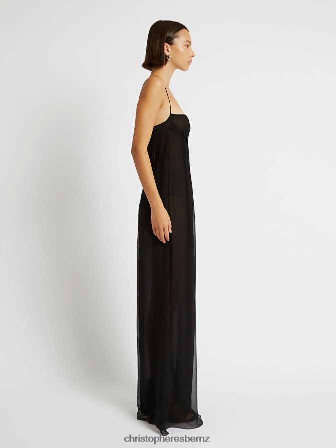 Christopher Esber Black Balconette Bra Dress Clothing R68N6Z67