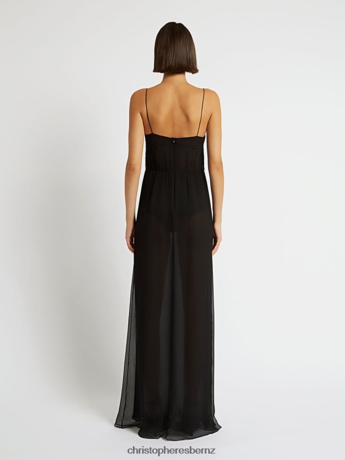 Christopher Esber Black Balconette Bra Dress Clothing R68N6Z67