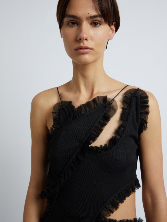 Christopher Esber Black Carina Interlinked Dress Clothing R68N6Z66