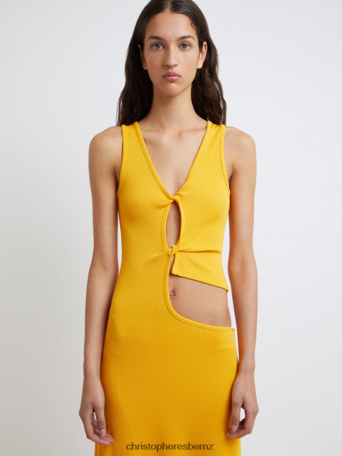 Christopher Esber Mango Open Twist Tank Dress Clothing R68N6Z6