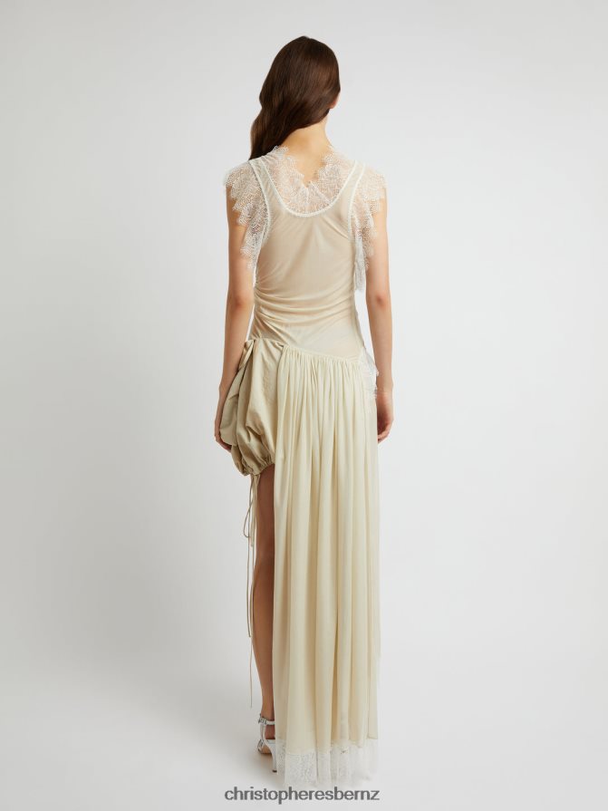 Christopher Esber Putty Terraria Cargo Pocket Dress Clothing R68N6Z10