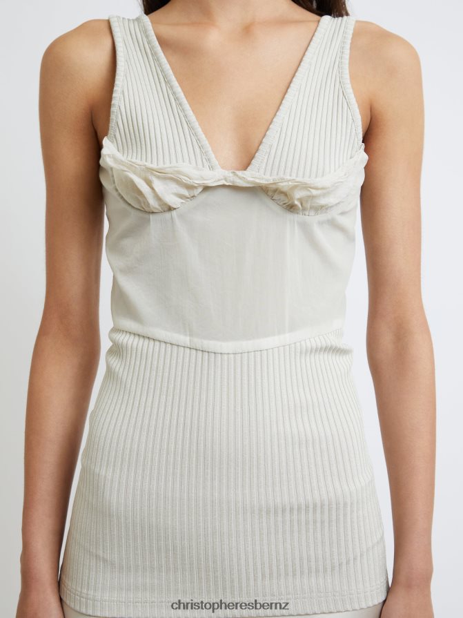 Christopher Esber Sand Meribella Underwire Dress Clothing R68N6Z23