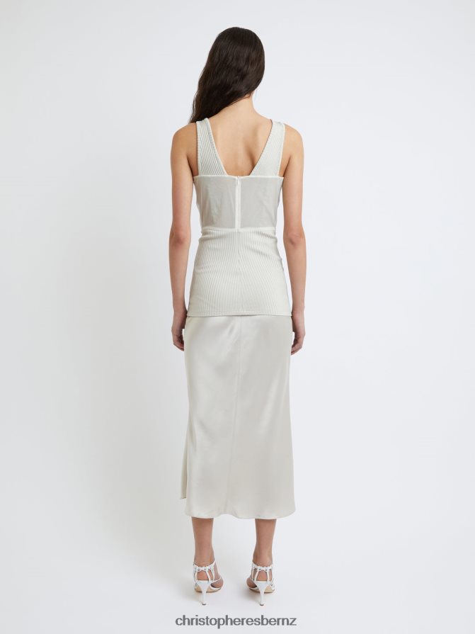 Christopher Esber Sand Meribella Underwire Dress Clothing R68N6Z23