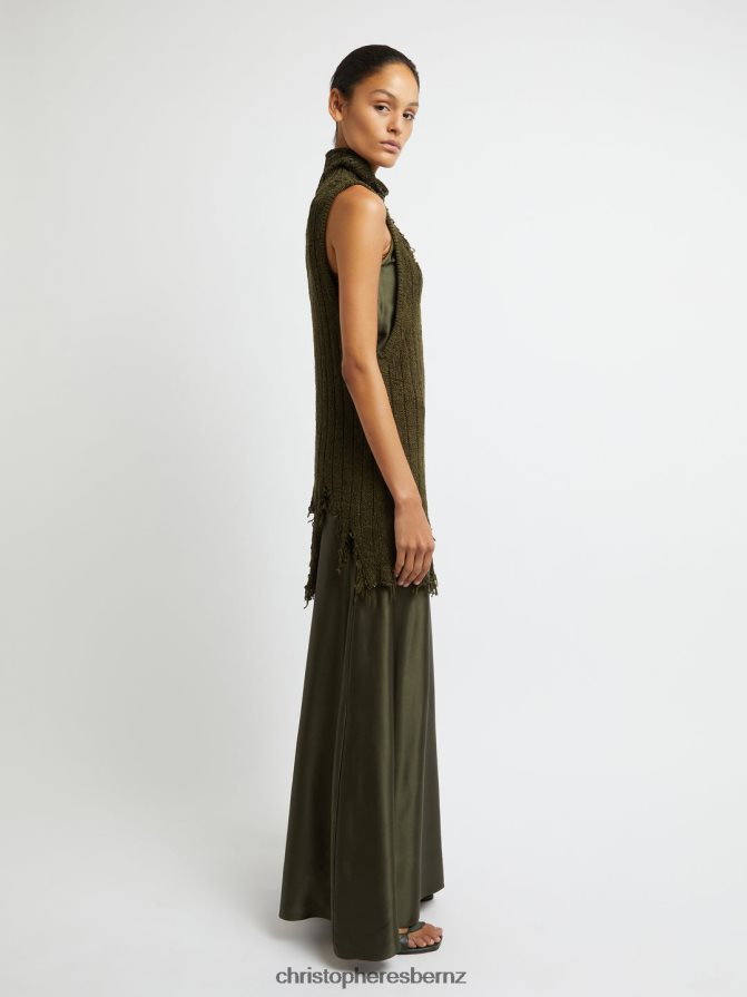 Christopher Esber Seaweed Relica Duo Vest Dress Clothing R68N6Z35