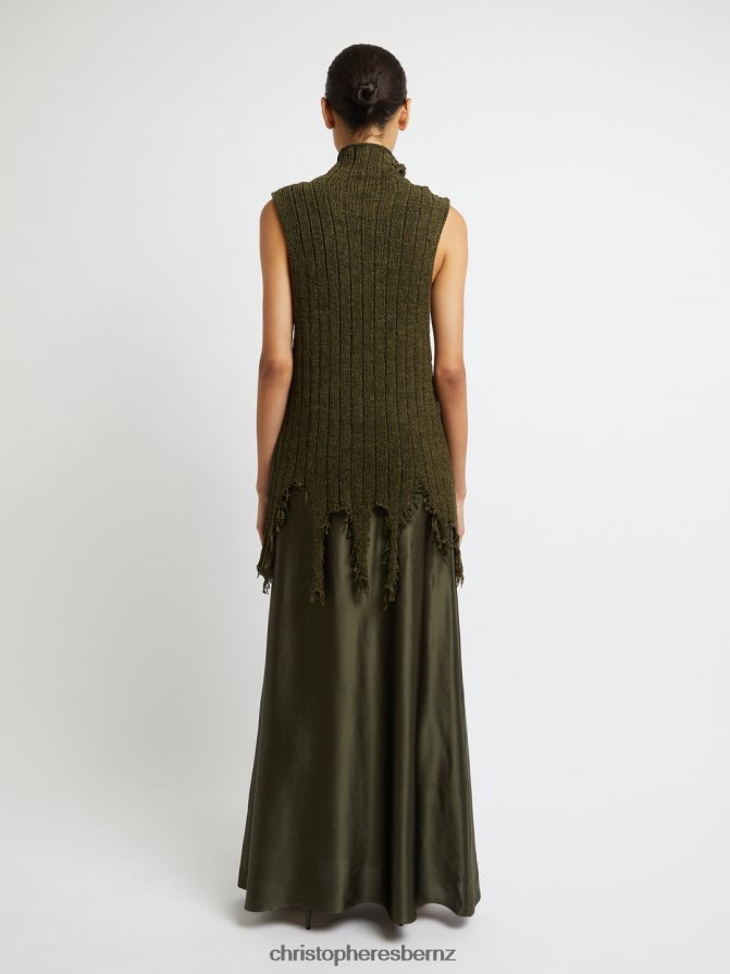 Christopher Esber Seaweed Relica Duo Vest Dress Clothing R68N6Z35