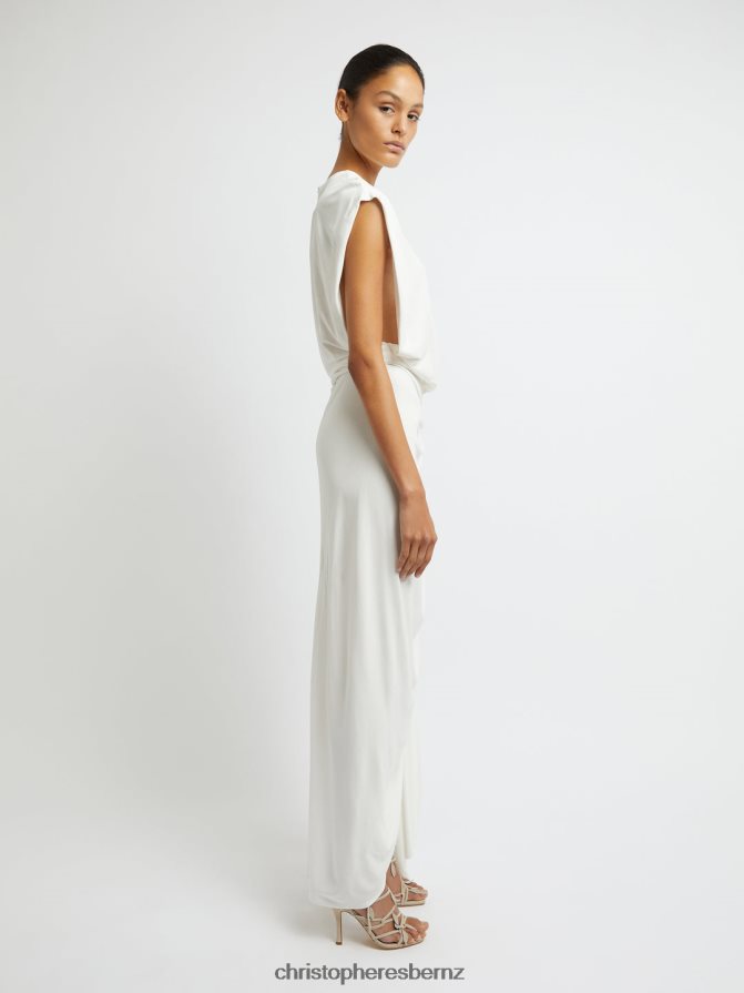 Christopher Esber White Arced Palm Tank Dress Clothing R68N6Z20