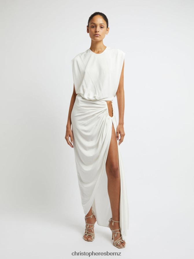 Christopher Esber White Arced Palm Tank Dress Clothing R68N6Z20