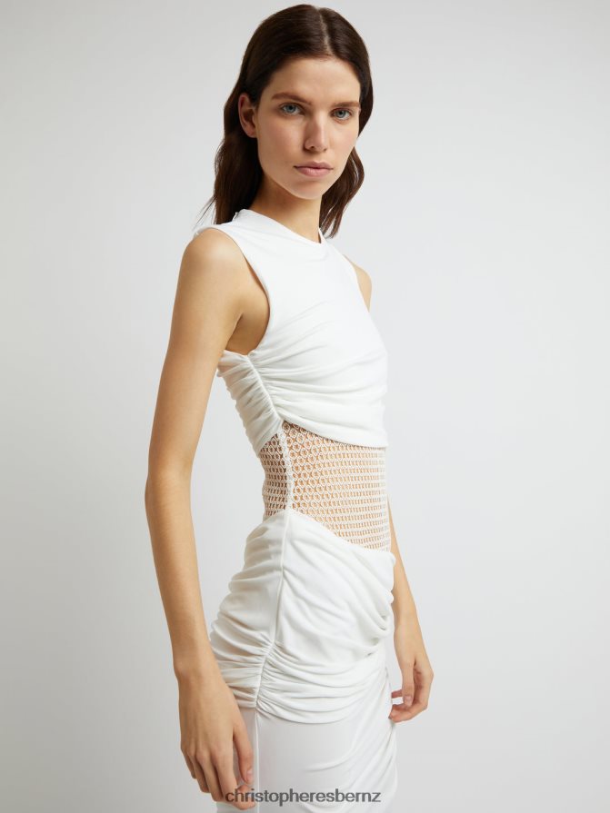 Christopher Esber White Boketto Column Dress Clothing R68N6Z28