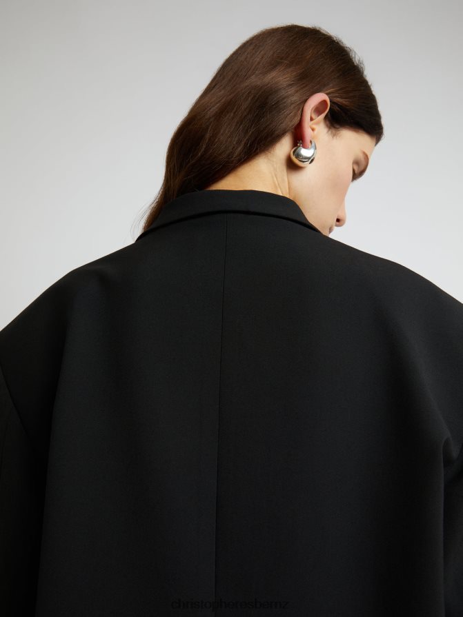 Christopher Esber Black The Bermuda Blazer Clothing R68N6Z167