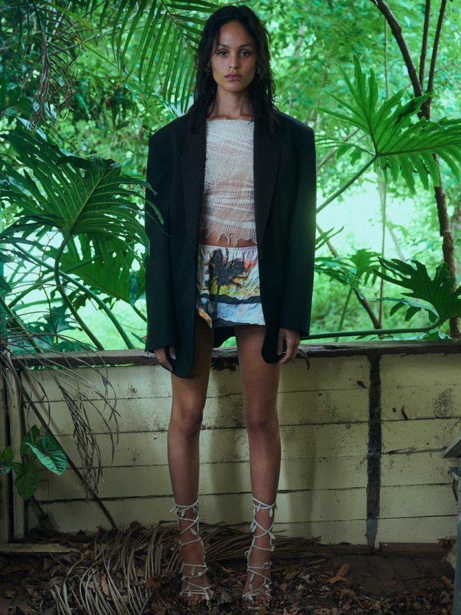 Christopher Esber Black The Bermuda Blazer Clothing R68N6Z167