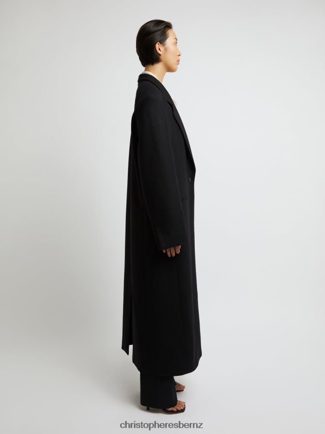 Christopher Esber Black The Caravella Coat Clothing R68N6Z169