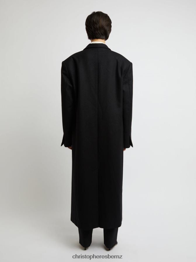 Christopher Esber Black The Caravella Coat Clothing R68N6Z169