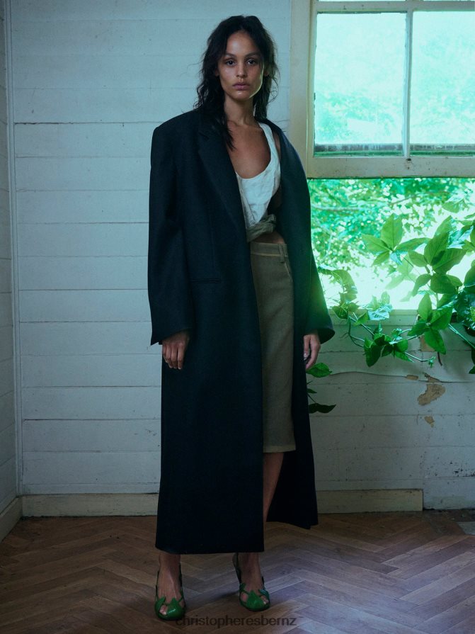 Christopher Esber Black The Caravella Coat Clothing R68N6Z169