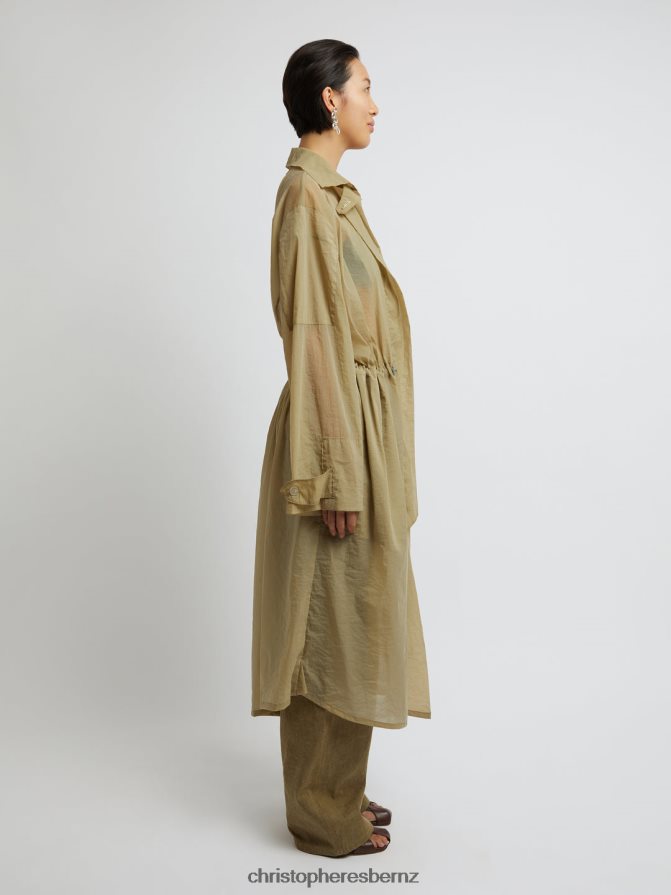 Christopher Esber Taupe Sola Stitched Anorak Clothing R68N6Z170