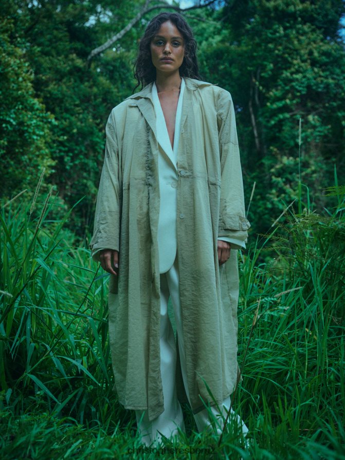 Christopher Esber Taupe Sola Stitched Anorak Clothing R68N6Z170