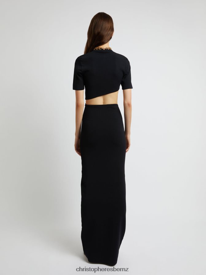 Christopher Esber Black Maparadita Top Clothing R68N6Z72