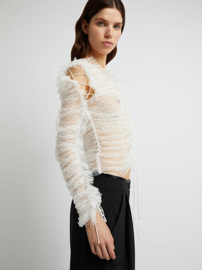 Christopher Esber Black Satin Waist Pegged Trouser Clothing R68N6Z133