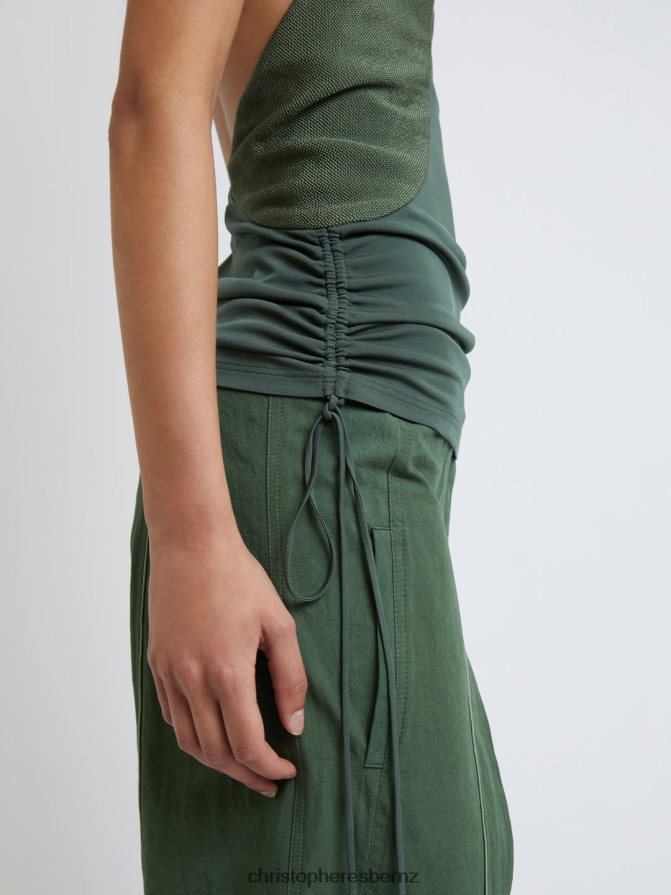 Christopher Esber Bottle/Green Cocosolo Duo Tone Trouser Clothing R68N6Z130