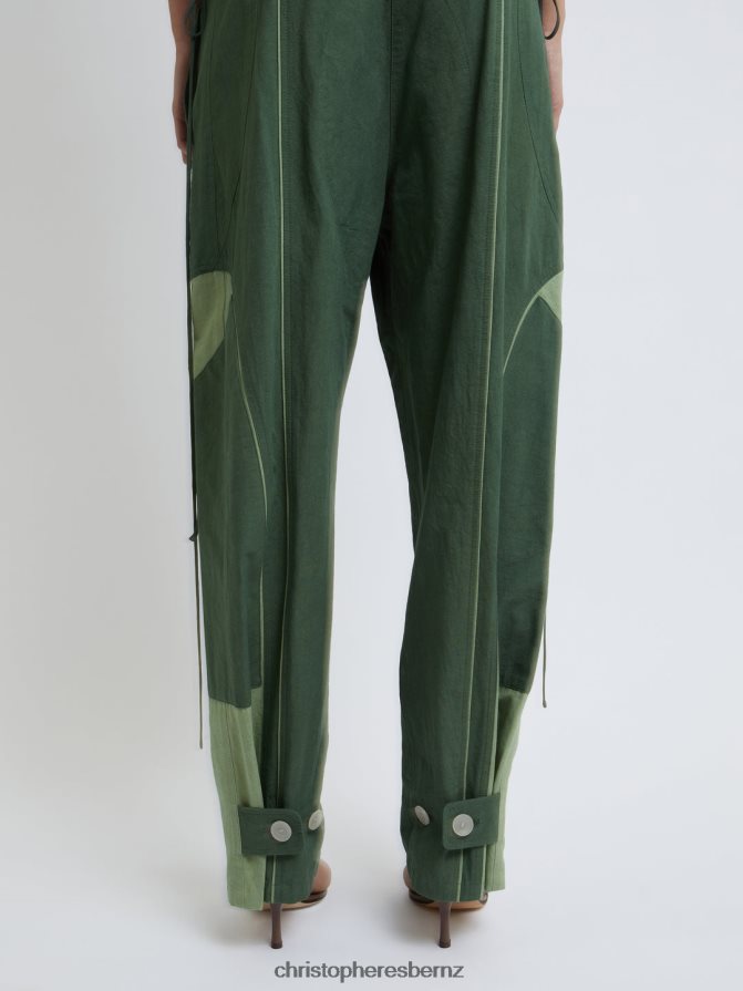 Christopher Esber Bottle/Green Cocosolo Duo Tone Trouser Clothing R68N6Z130