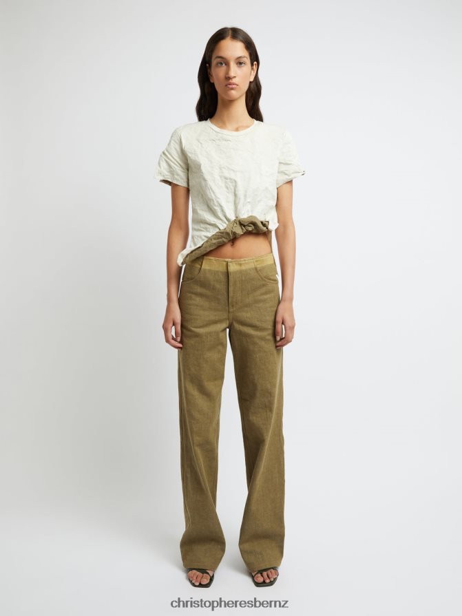 Christopher Esber Moss Deconstruct Denim Jean Clothing R68N6Z164