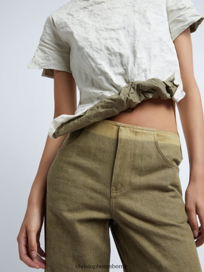 Christopher Esber Moss Deconstruct Denim Jean Clothing R68N6Z164