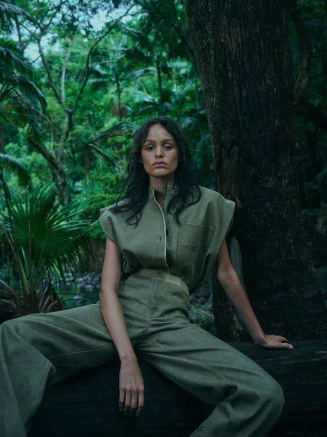 Christopher Esber Moss Deconstruct Denim Jean Clothing R68N6Z164