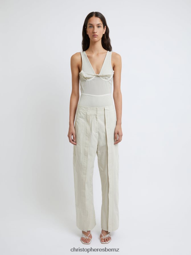 Christopher Esber Putty Cocosolo Trouser Clothing R68N6Z132