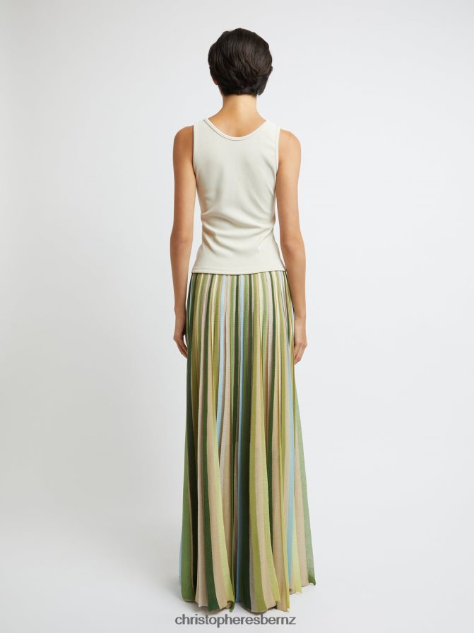 Christopher Esber Dypsis/Green/Multi Entwined Ribbon Skirt Clothing R68N6Z145