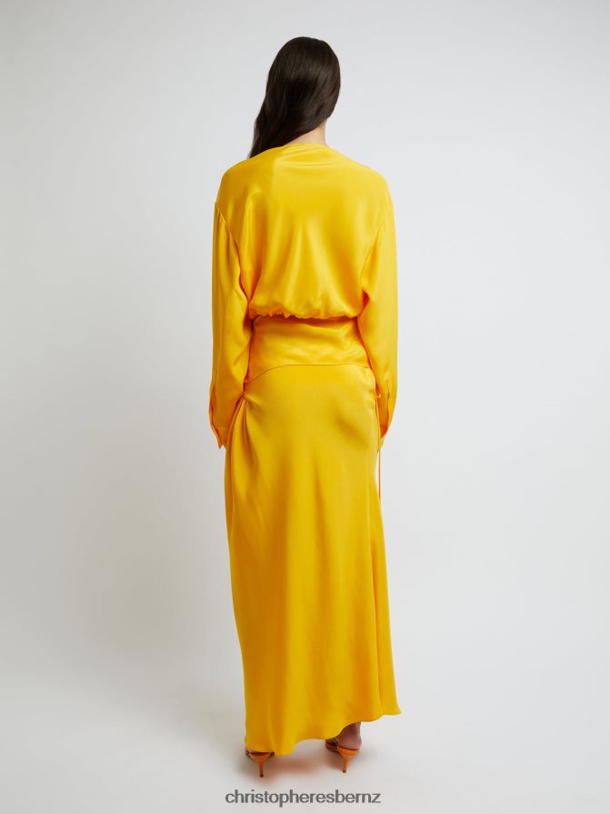 Christopher Esber Mango Triquetra Gathered Skirt Clothing R68N6Z149