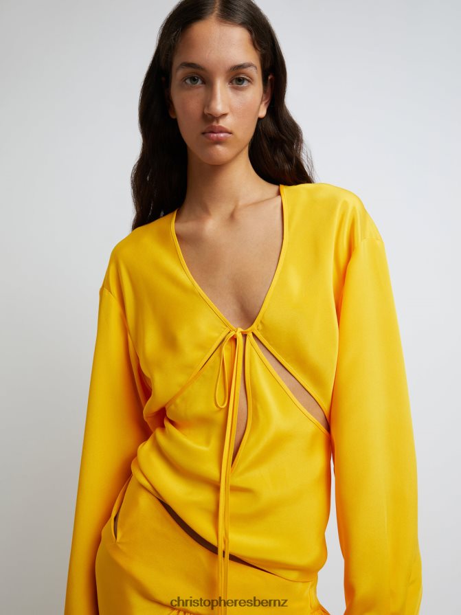 Christopher Esber Mango Triquetra Gathered Skirt Clothing R68N6Z149