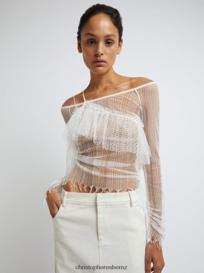 Christopher Esber Natural Chimaera Column Denim Skirt Clothing R68N6Z150