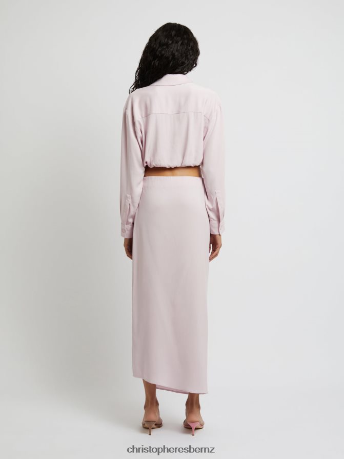 Christopher Esber Rose/Quartz Wrapped Skirt Clothing R68N6Z156