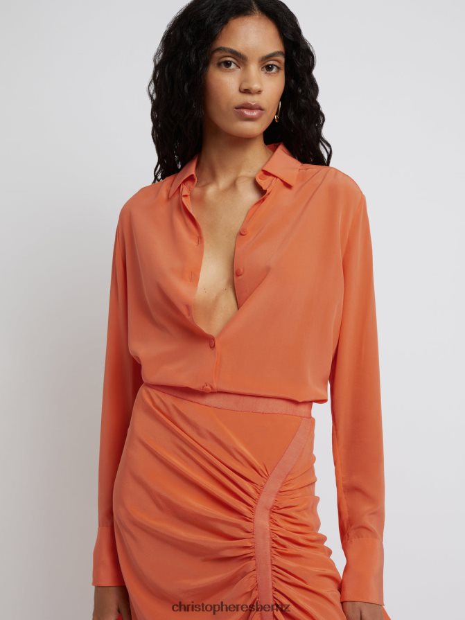 Christopher Esber Valencia Inclined Gathered Skirt Clothing R68N6Z158