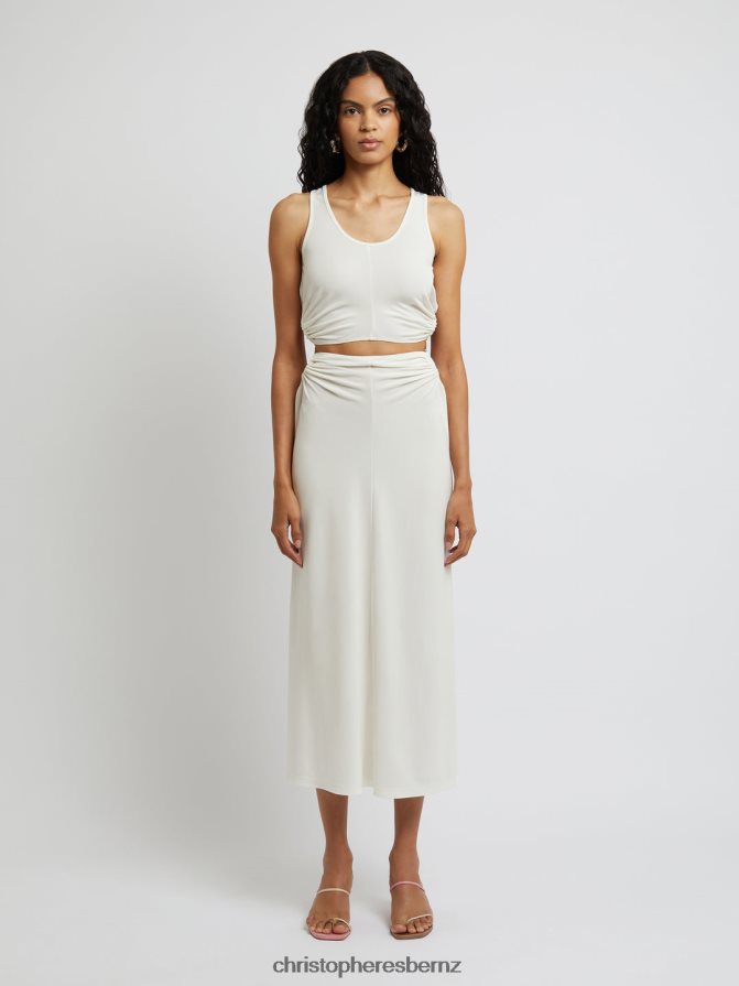 Christopher Esber White Duality Orbit Skirt Clothing R68N6Z157