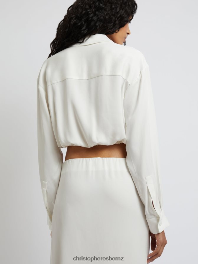 Christopher Esber White Wrapped Skirt Clothing R68N6Z155