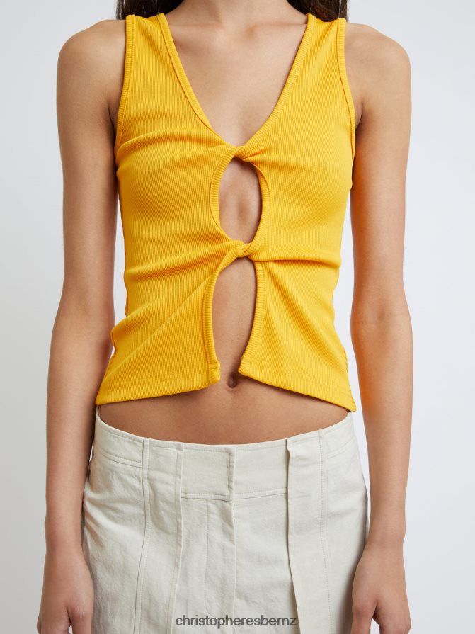 Christopher Esber Mango Open Twist Tank Clothing R68N6Z88