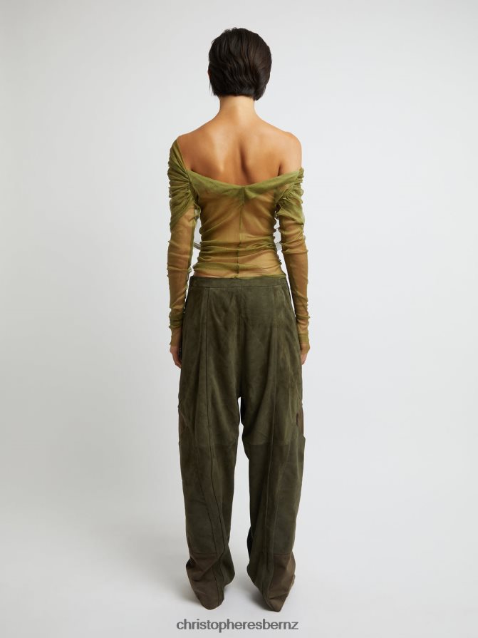 Christopher Esber Moss Veiled Top Clothing R68N6Z112