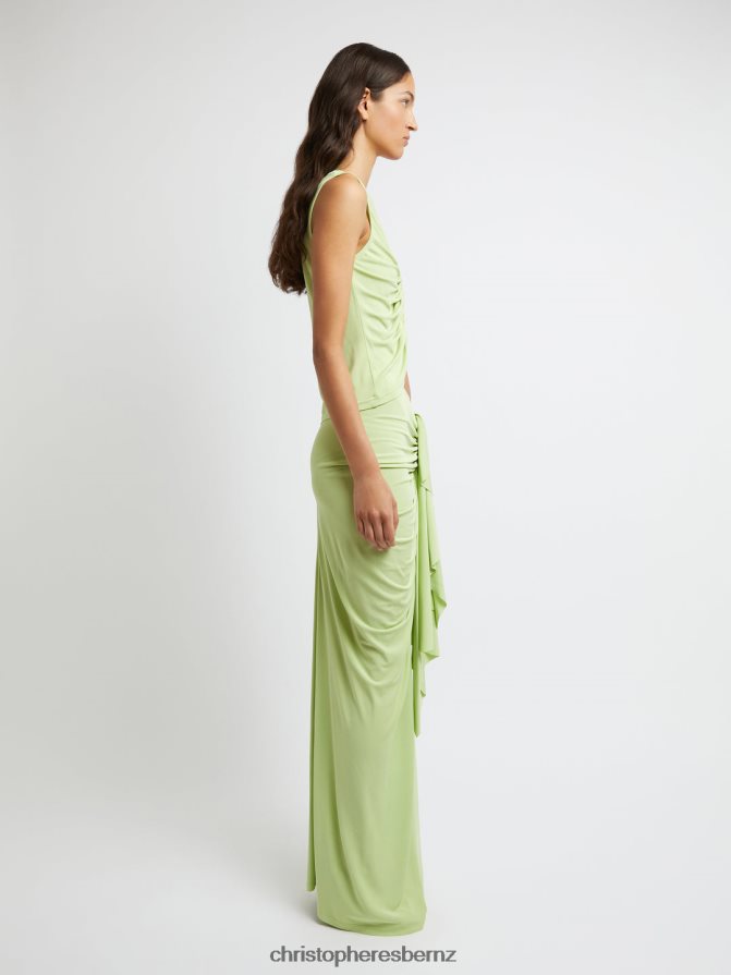 Christopher Esber Pistachio Arced Palm Tank Clothing R68N6Z92