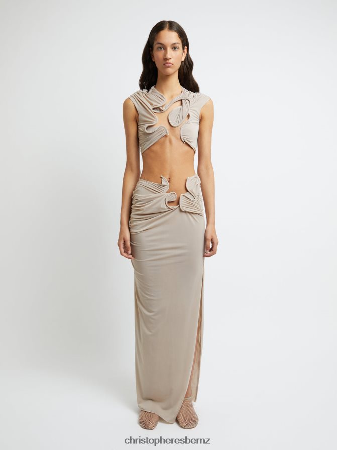 Christopher Esber Putty Venus Crop Top Clothing R68N6Z81