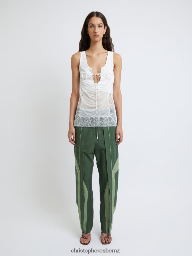 Christopher Esber White Comosum Clash Underwire Top Clothing R68N6Z86