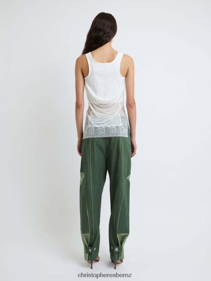 Christopher Esber White Comosum Clash Underwire Top Clothing R68N6Z86