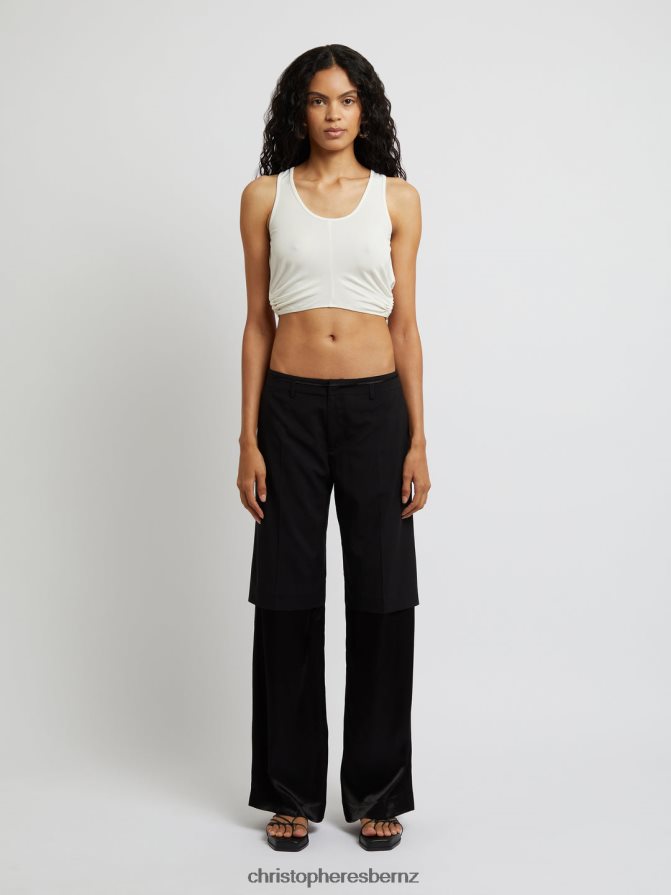 Christopher Esber White Duality Orbit Top Clothing R68N6Z120