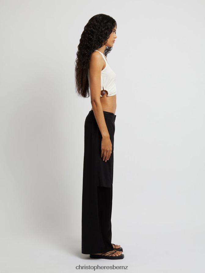 Christopher Esber White Duality Orbit Top Clothing R68N6Z120