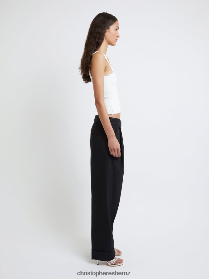 Christopher Esber White Encircled Edge Rib Tank Clothing R68N6Z85