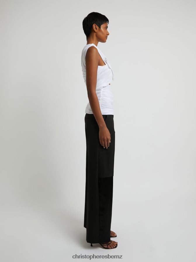 Christopher Esber White Venus Top Clothing R68N6Z123