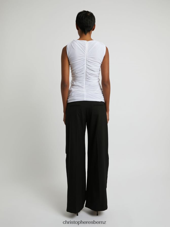 Christopher Esber White Venus Top Clothing R68N6Z123